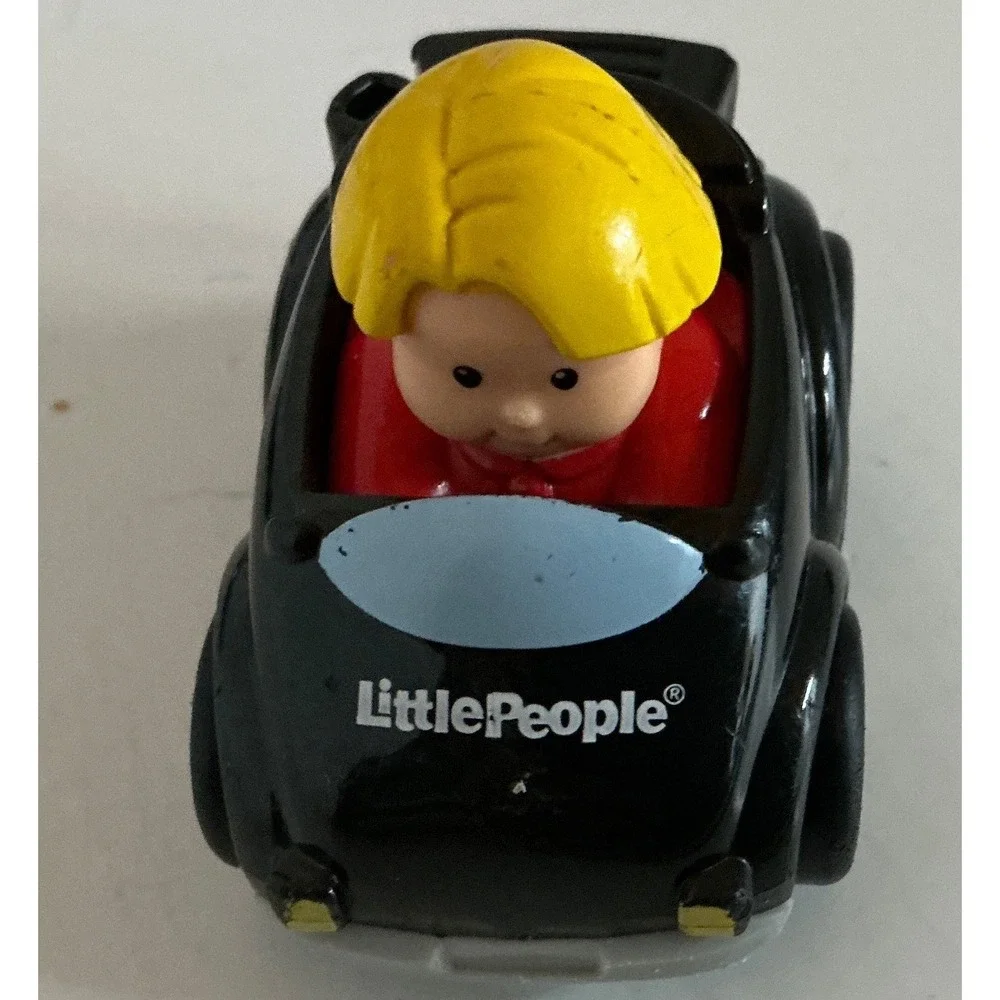 Fisher-Price Little People Wheelies Blippi Mobile Toy Car Lot of 7 Multicolored